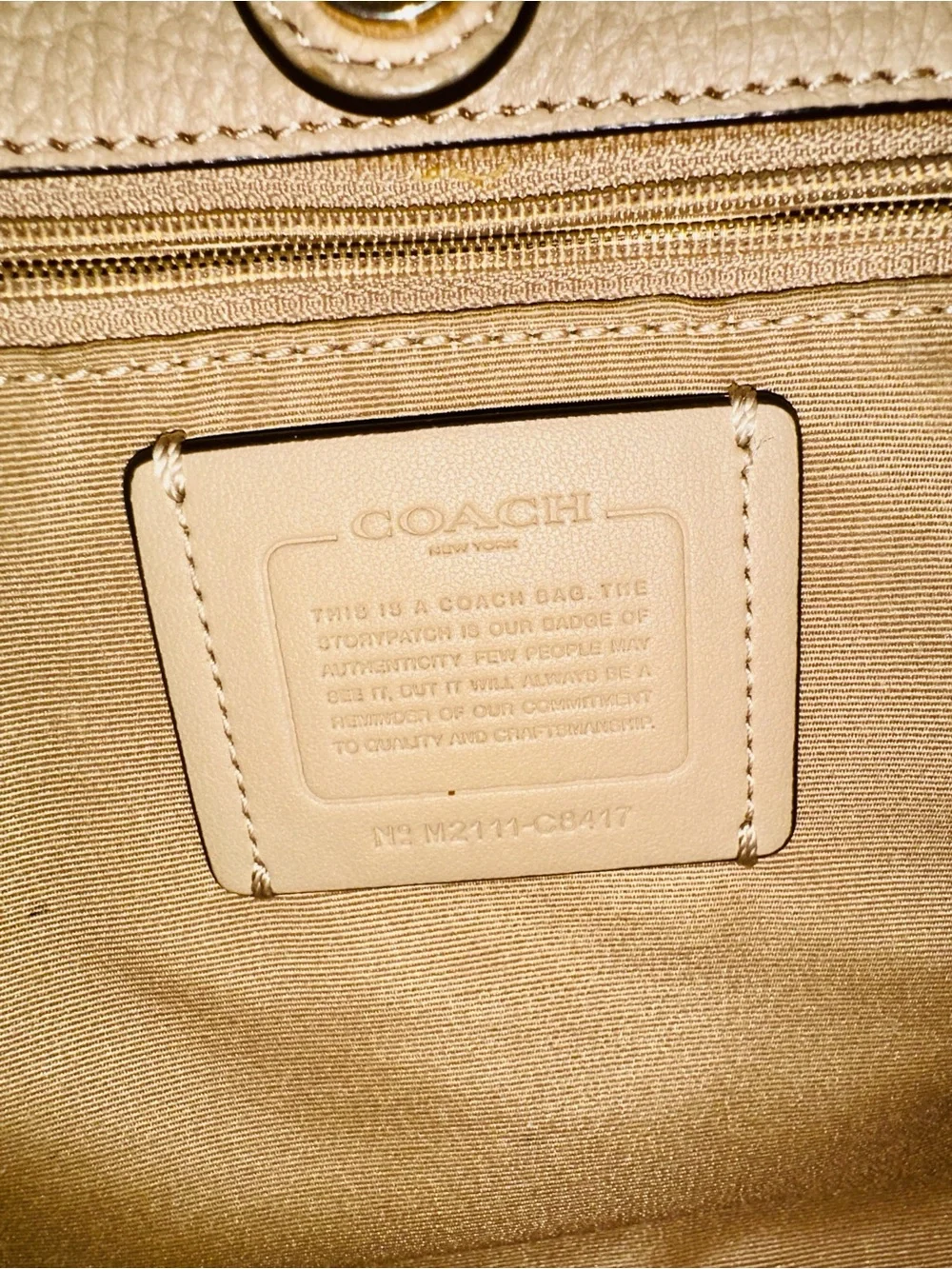 Coach Dempsey Tote 22 | Signature Jacquard Canvas & Pebbled Leather